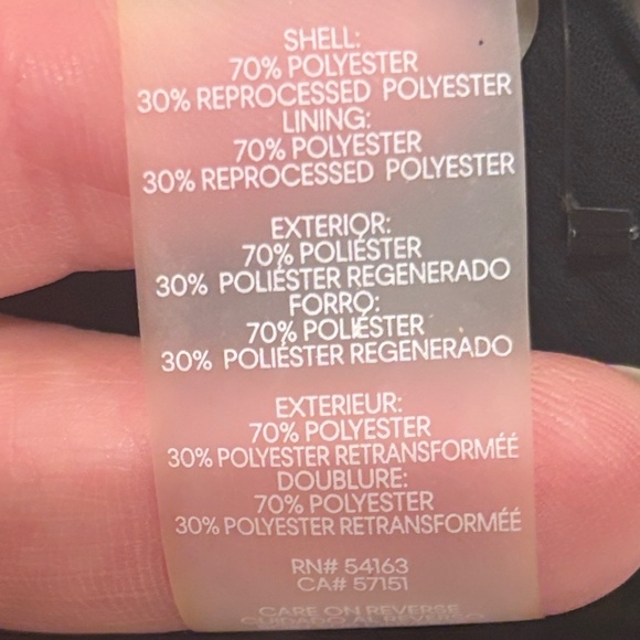 Tommy Hilfiger Brown Houndstooth Ruffle Tie Neck Long Sleeve Blouse size Large - Picture 5 of 11